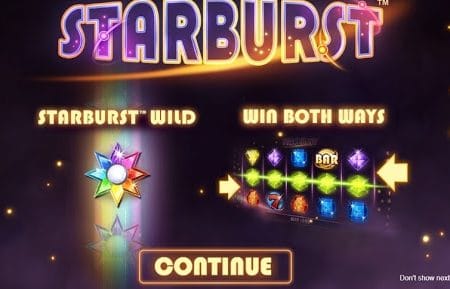 Starburst สล็อตอัญมณีแห่งดวงดาว